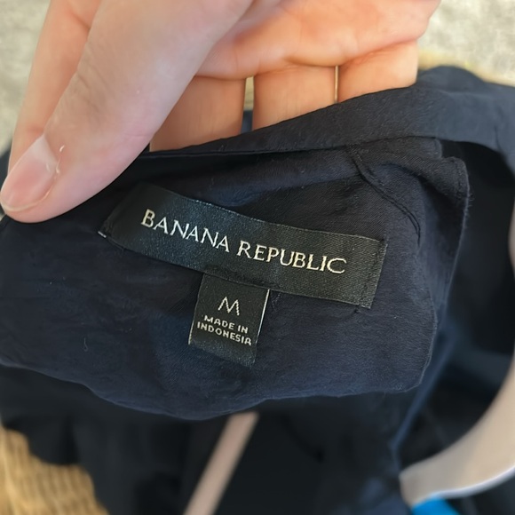 Banana Republic Black‎ V-Neck Sleeveless Mini Dress - Picture 5 of 7